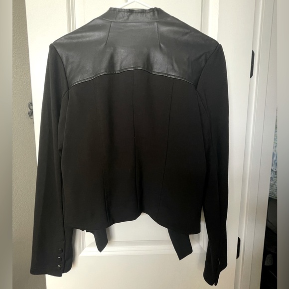 Edyson Maisha Ponte Faux Leather Jacket - Picture 2 of 3